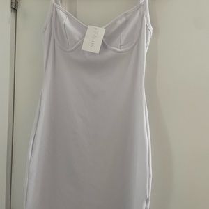 tally and fin mini dress